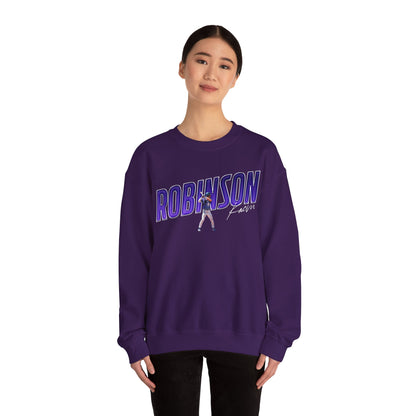 Kacin Robinson Cursive Combo Crewneck Sweatshirt