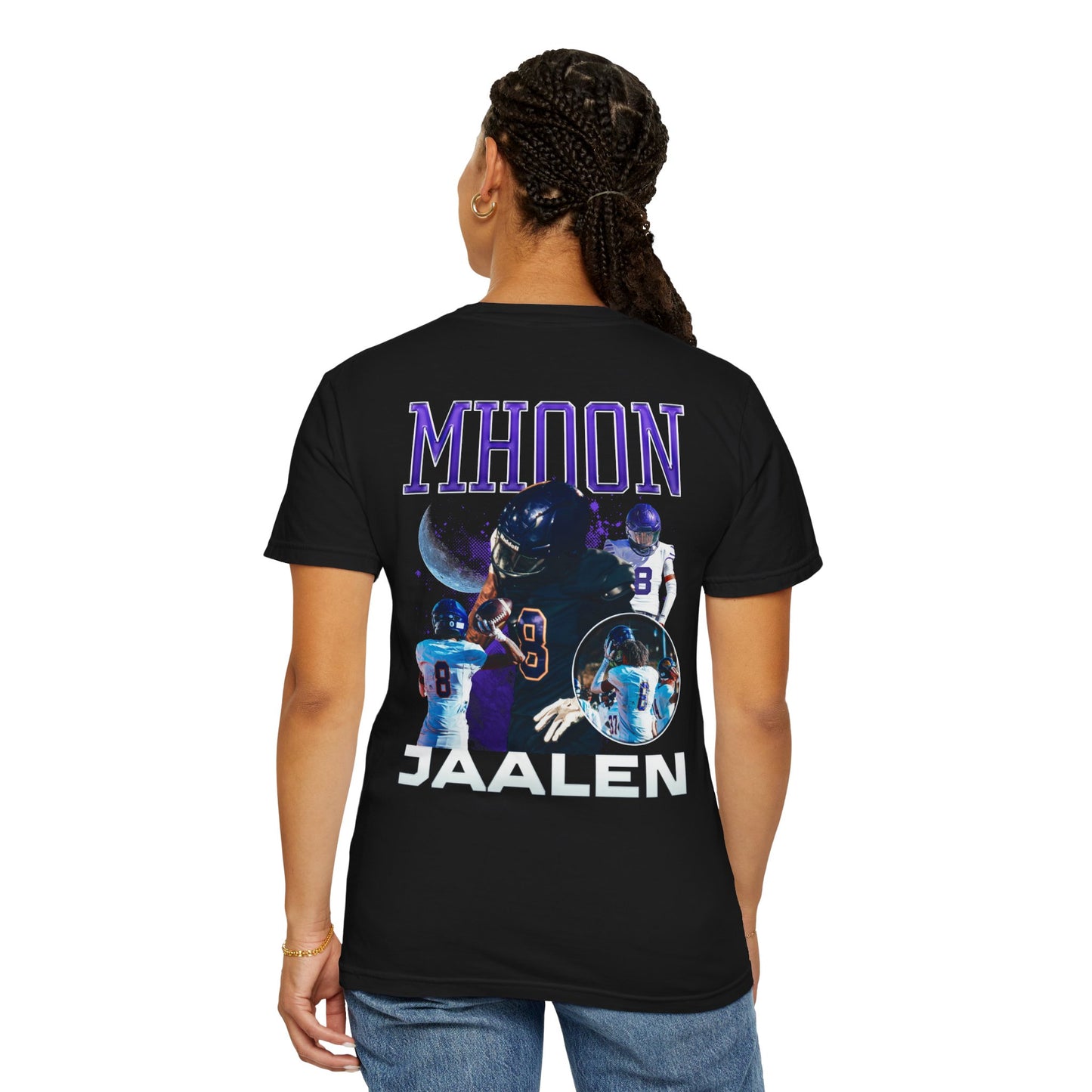 Jaalen Mhoon Logo Front & Back Premium Tee