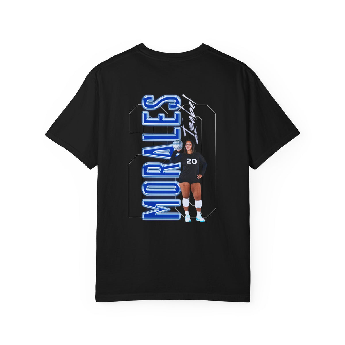 Isabel Morales Logo Front & Back Premium Tee