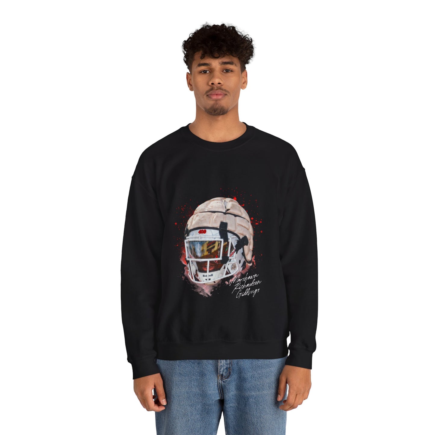 Marshawn Richardson-Giddings Big Head Crewneck Sweatshirt