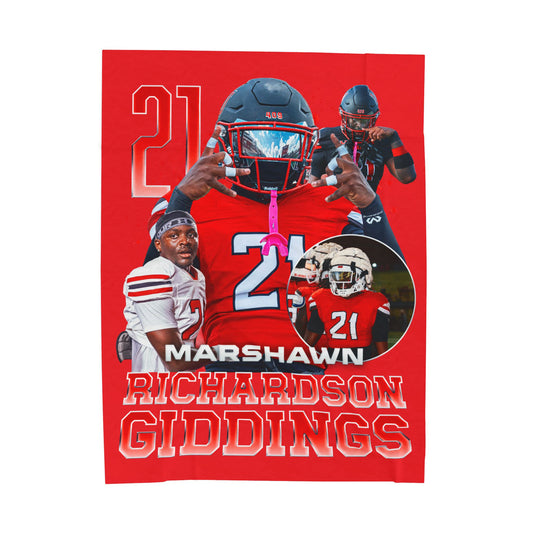 Marshawn Richardson-Giddings 60"-80" Plush Blanket