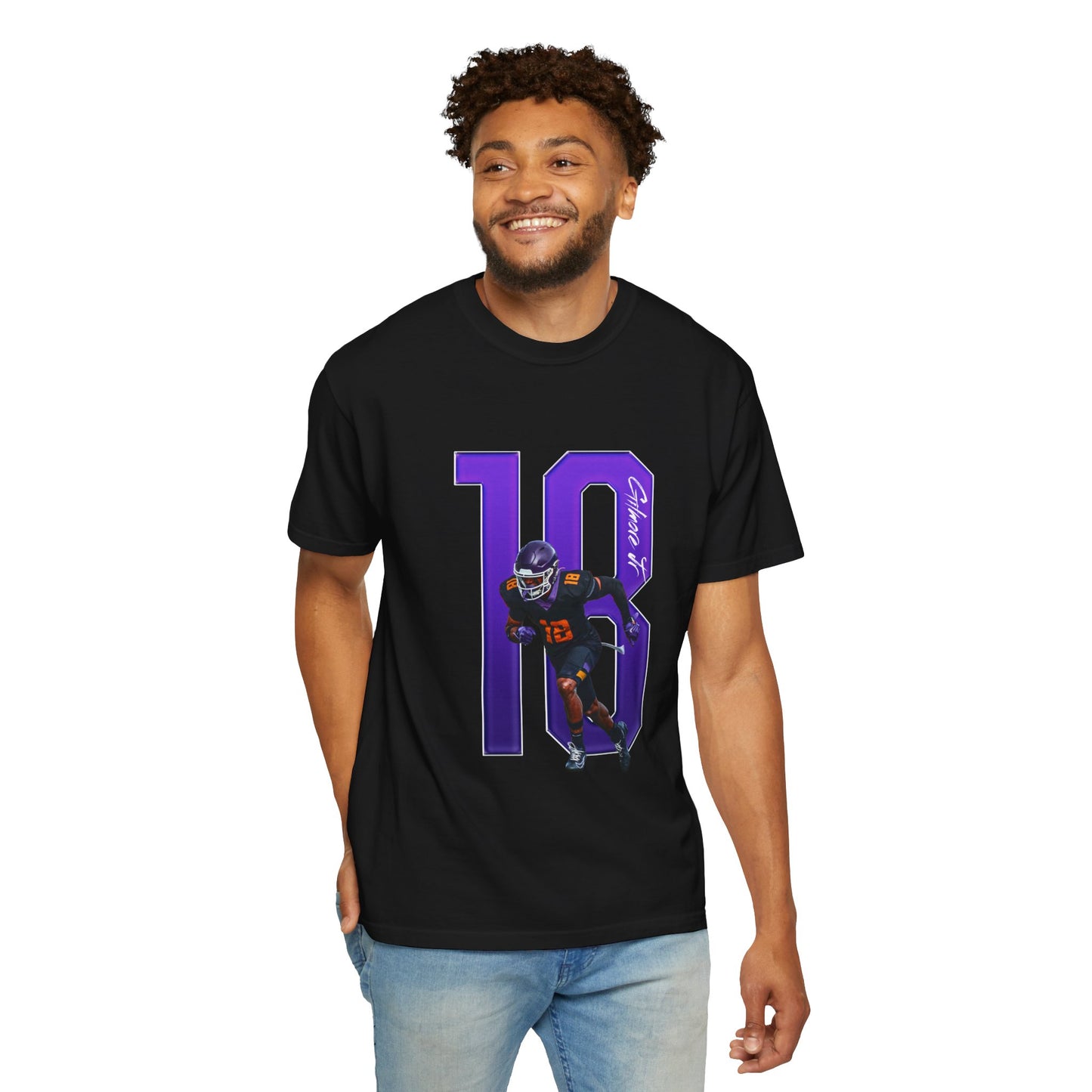 Lebarion Gilmore Jr. Player Icon Number Premium Tee