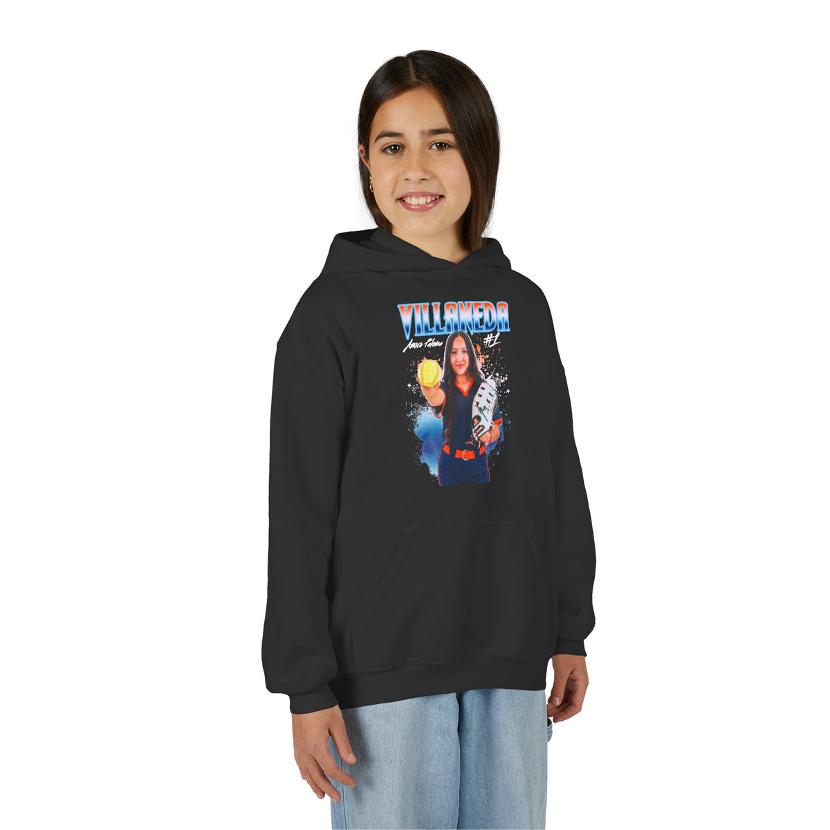 Amira Paloma Villaneda Kids Hoodie