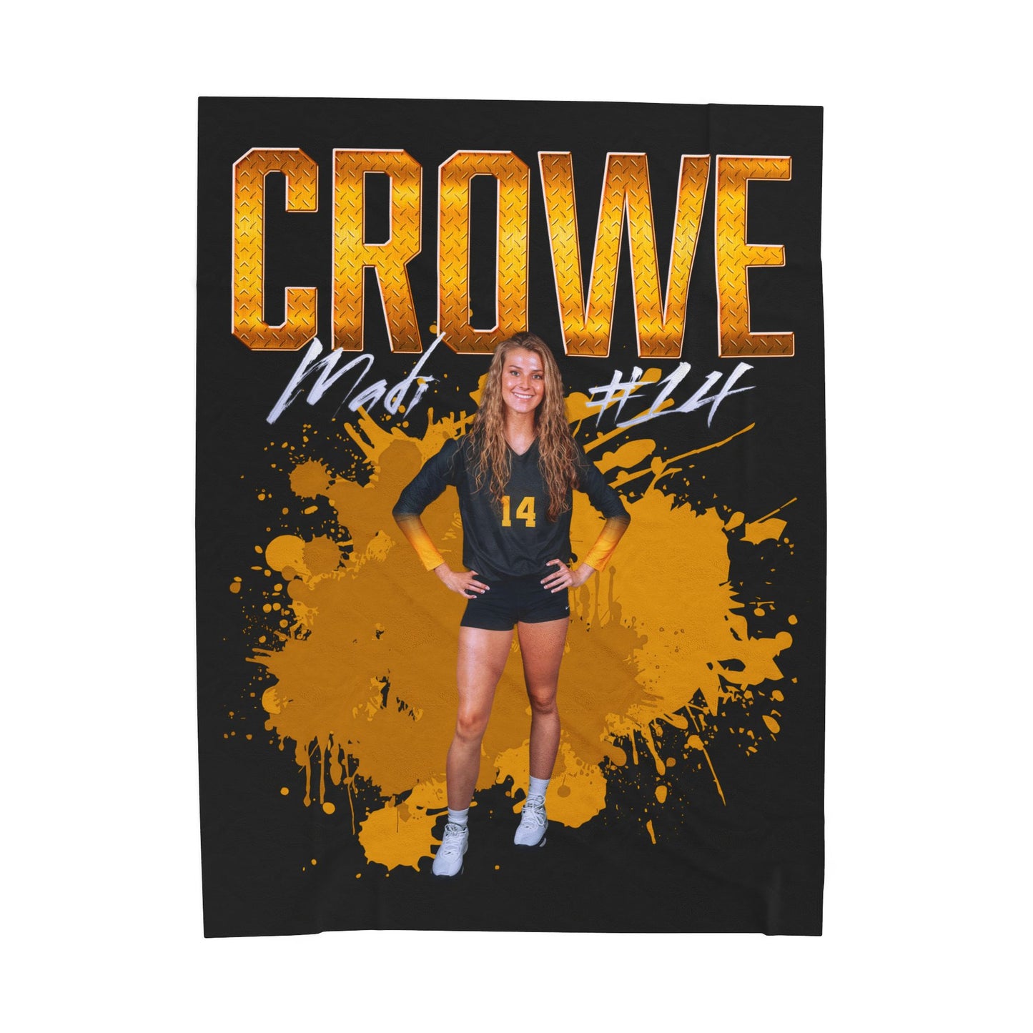 Madi Crowe 60"-80" Plush Blanket