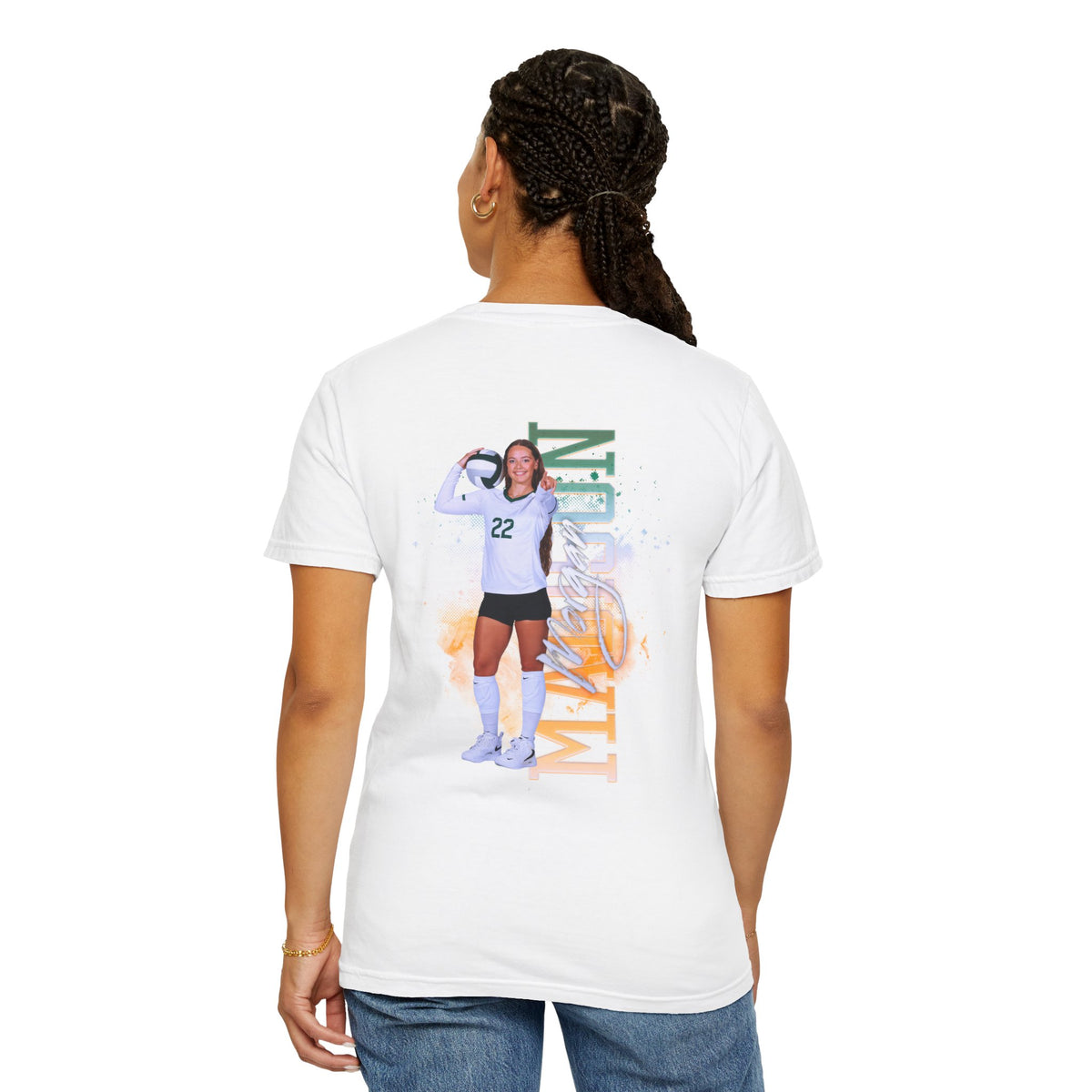 Morgan Madison Logo Front & Back Premium Tee