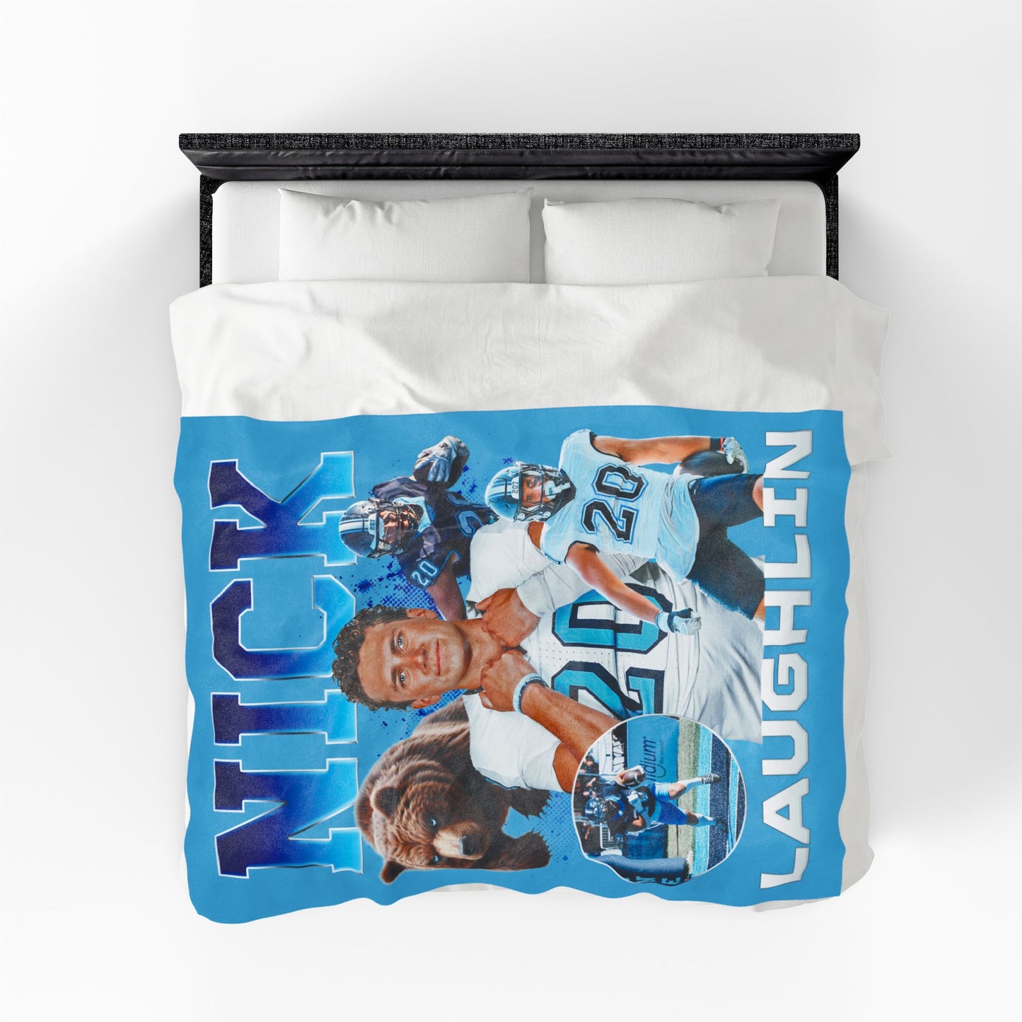 Nick Laughlin 60"-80" Plush Blanket
