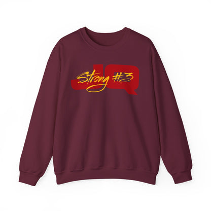 JQ Strong Cursive Name & Number Crewneck Sweatshirt