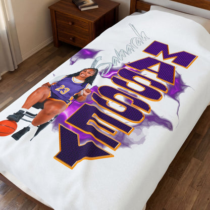 Samarah Massey 60"-80" Plush Blanket