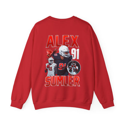 Alex Sumler Logo Front & Back Crewneck