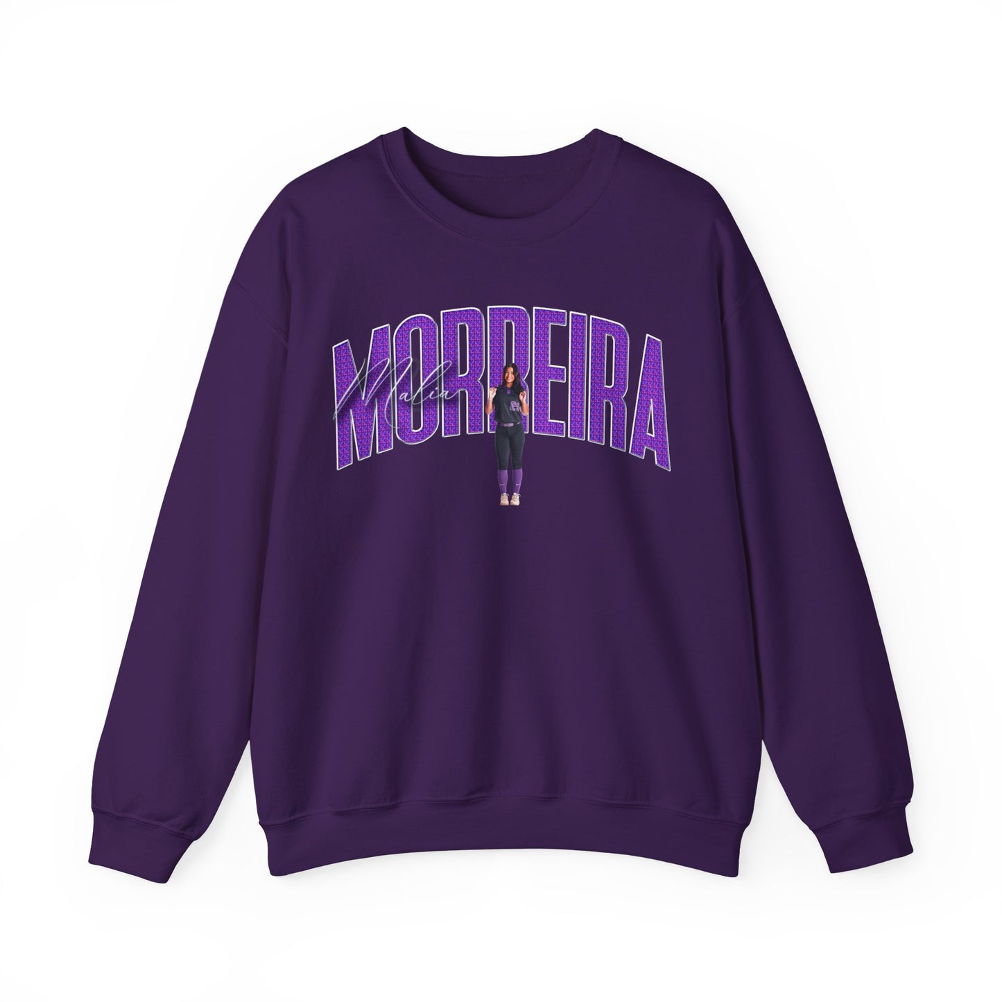 Malia Morreira Big Last Name Crewneck Sweatshirt