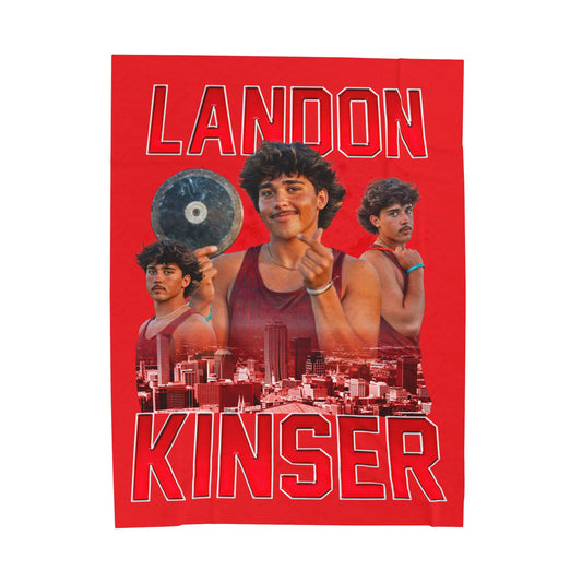 Landon Kinser 60"-80" Plush Blanket