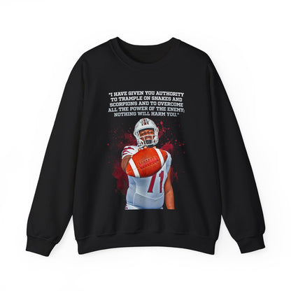 Khalil Cox Featured Quote Crewneck Sweatshirt