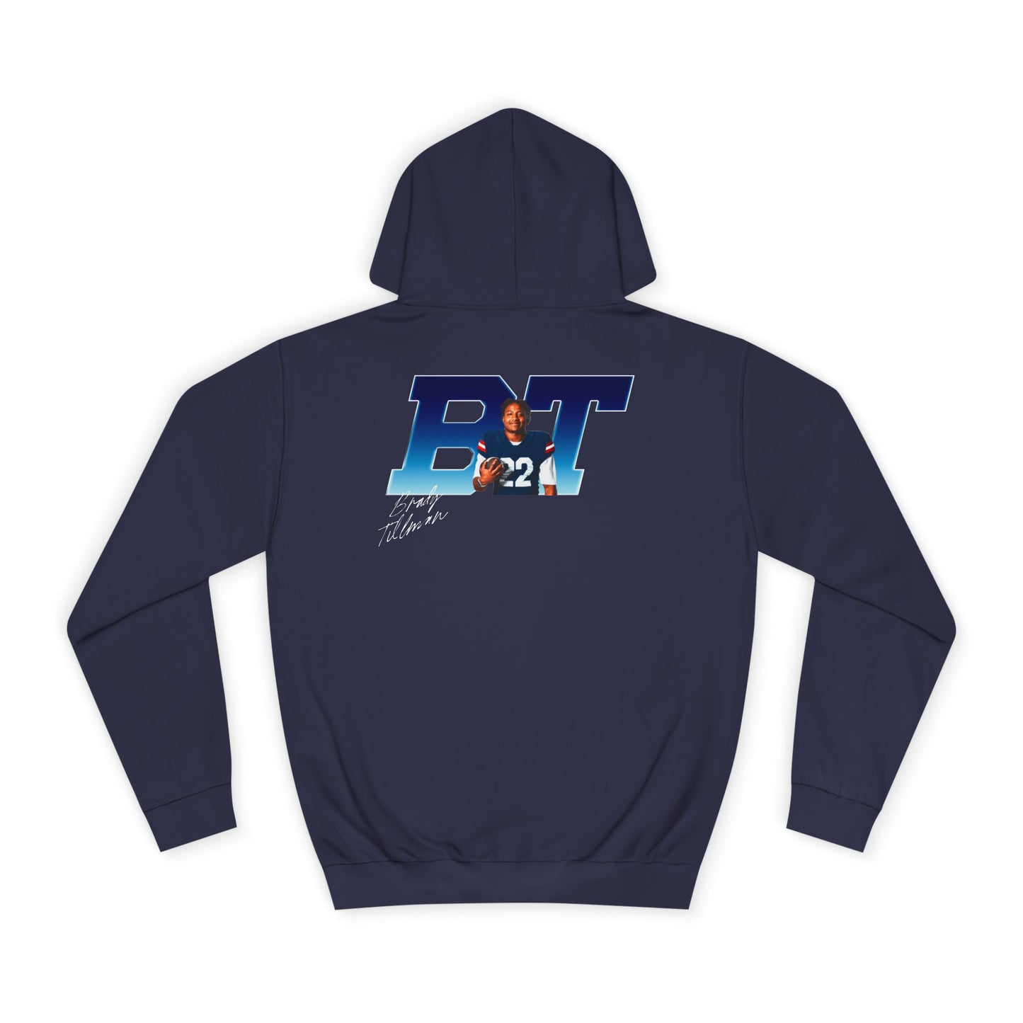 Brady Tillman Big Initials Colored Premium Hoodie