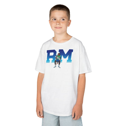Roosevelt Miller Jr. Big Initials Colored Kids Tee