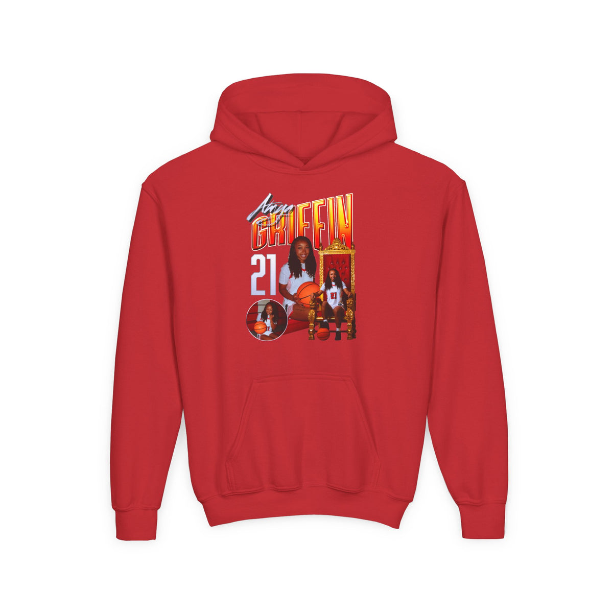Amya Griffin Kids Hoodie