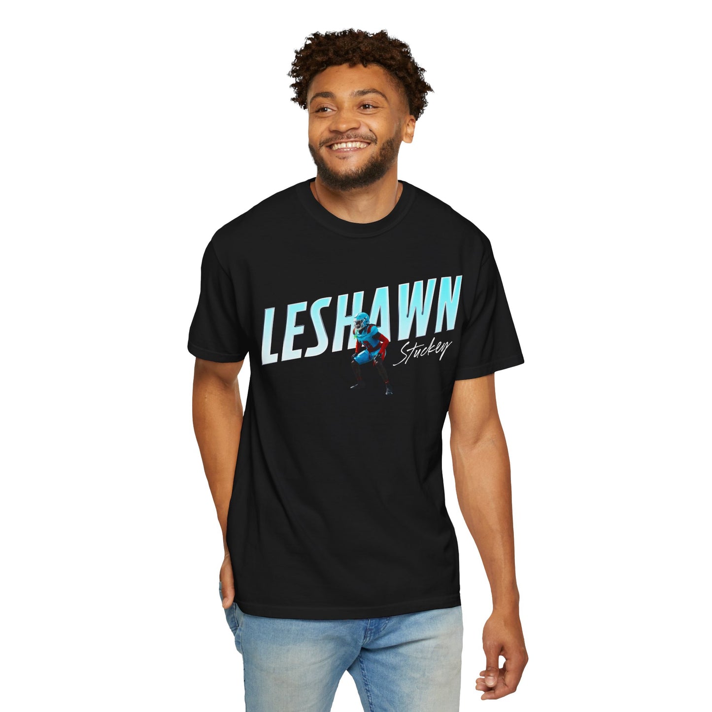 Leshawn Stuckey Cursive Combo Colored Premium Tee