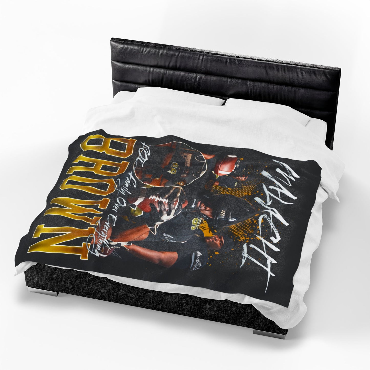 Malachi Brown 60"-80" Plush Blanket