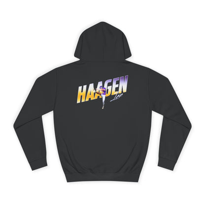 Ian Haagen Cursive Combo Colored Premium Hoodie