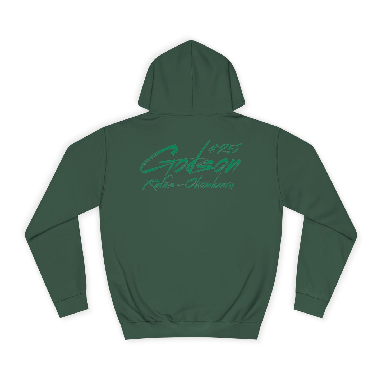 Godson Rufus-Okomhanru Cursive Name & Number Premium Hoodie