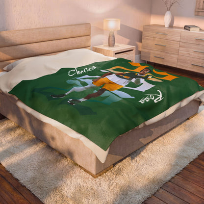Charles Ross 60"-80" Plush Blanket