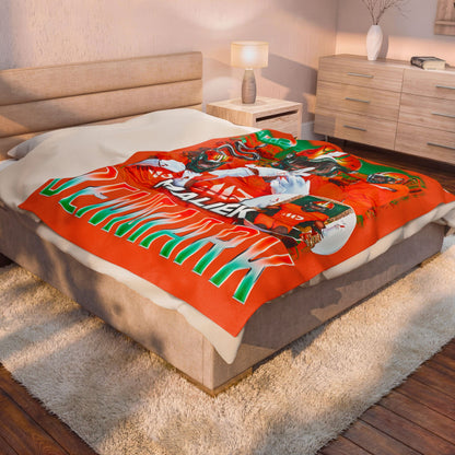 Maliek Denmark 60"-80" Plush Blanket