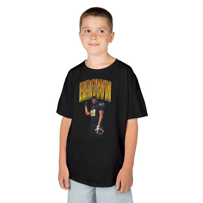 Malachi Brown Curved Combo Kids Tee