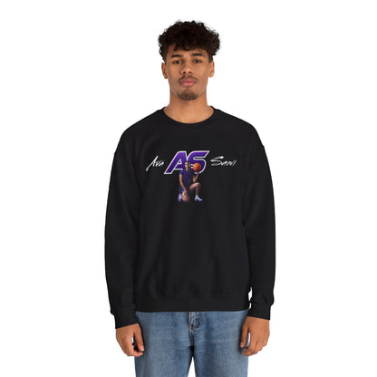 Ava Sawi Featured Logo Crewneck Sweatshirt