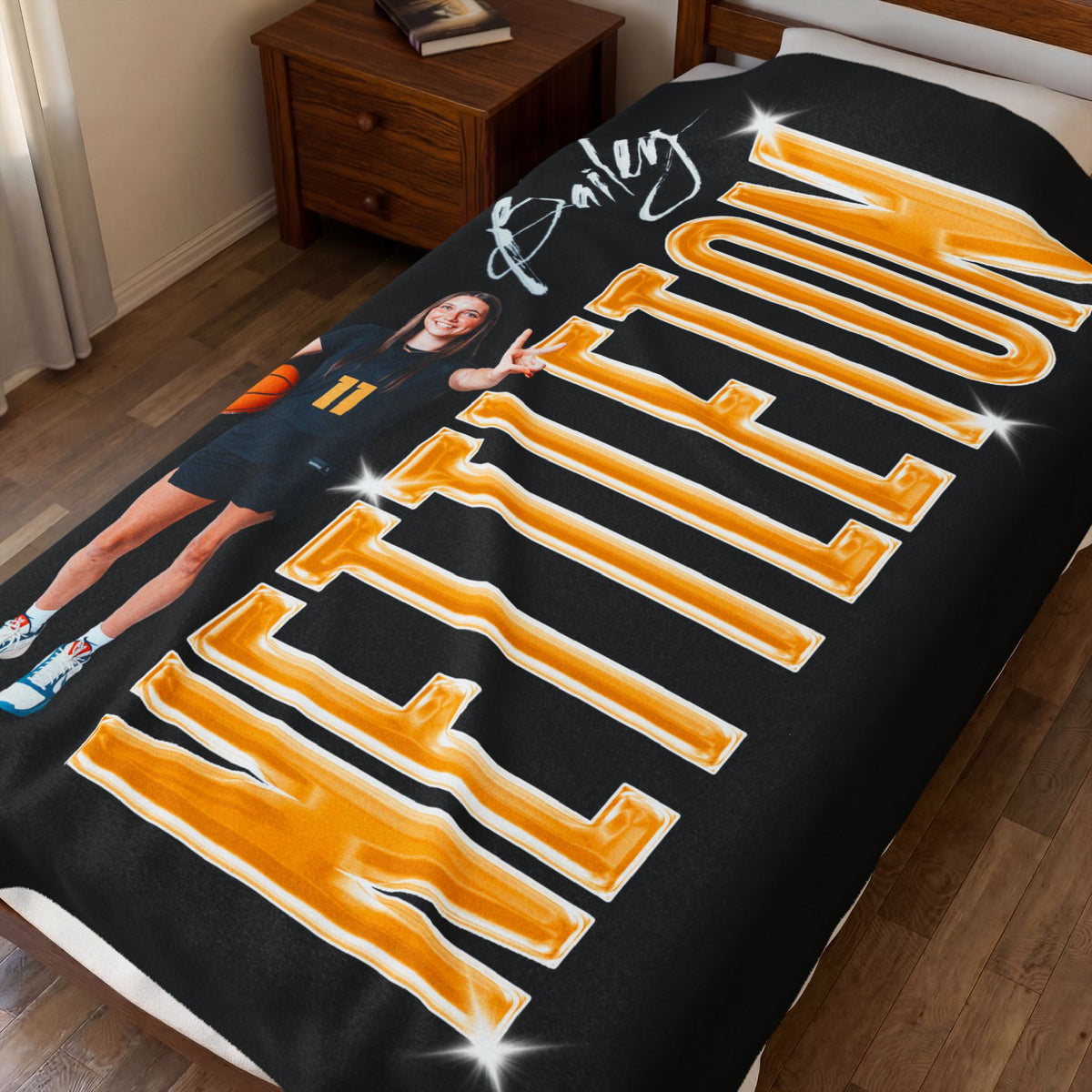 Bailey Nettleton 60"-80" Plush Blanket