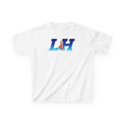Landon Holly Big Initials Colored Kids Tee