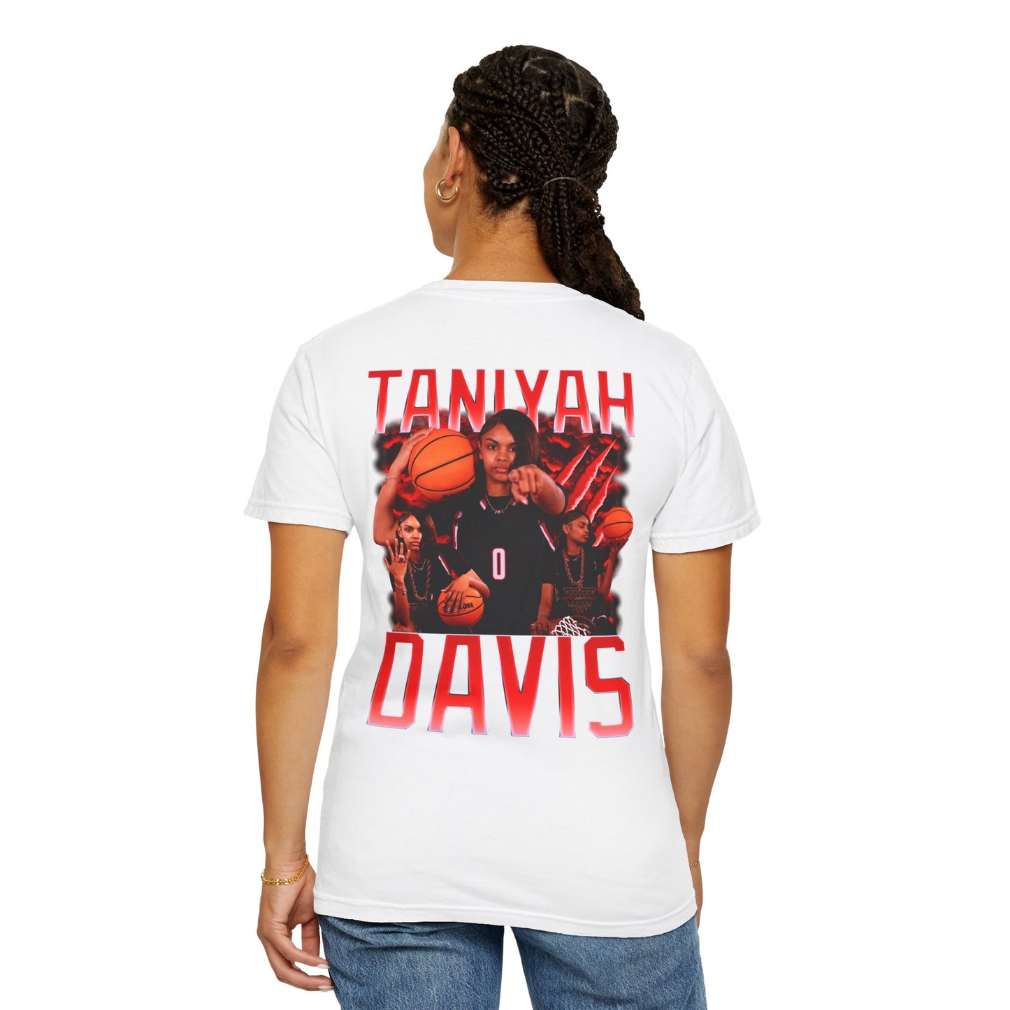 Taniyah Davis Logo Front & Back Premium Tee