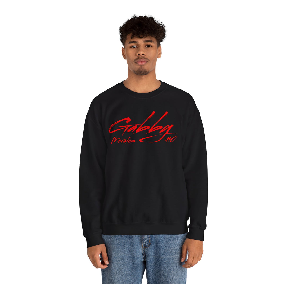 Gabby Morales Cursive Name & Number Crewneck Sweatshirt