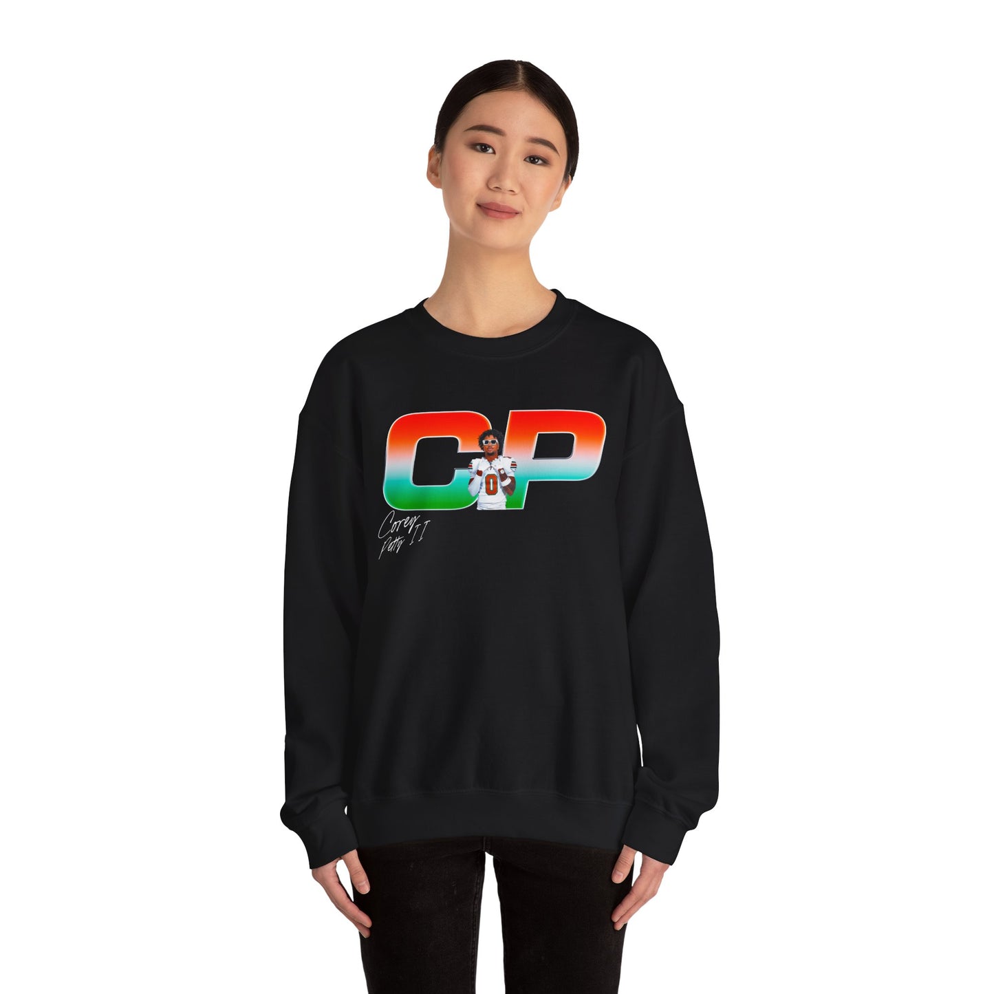 Corey Petty II Big Initials Crewneck Sweatshirt