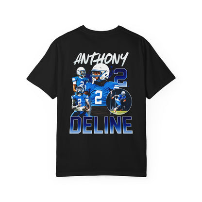 Anthony Deline Logo Front & Back Premium Tee