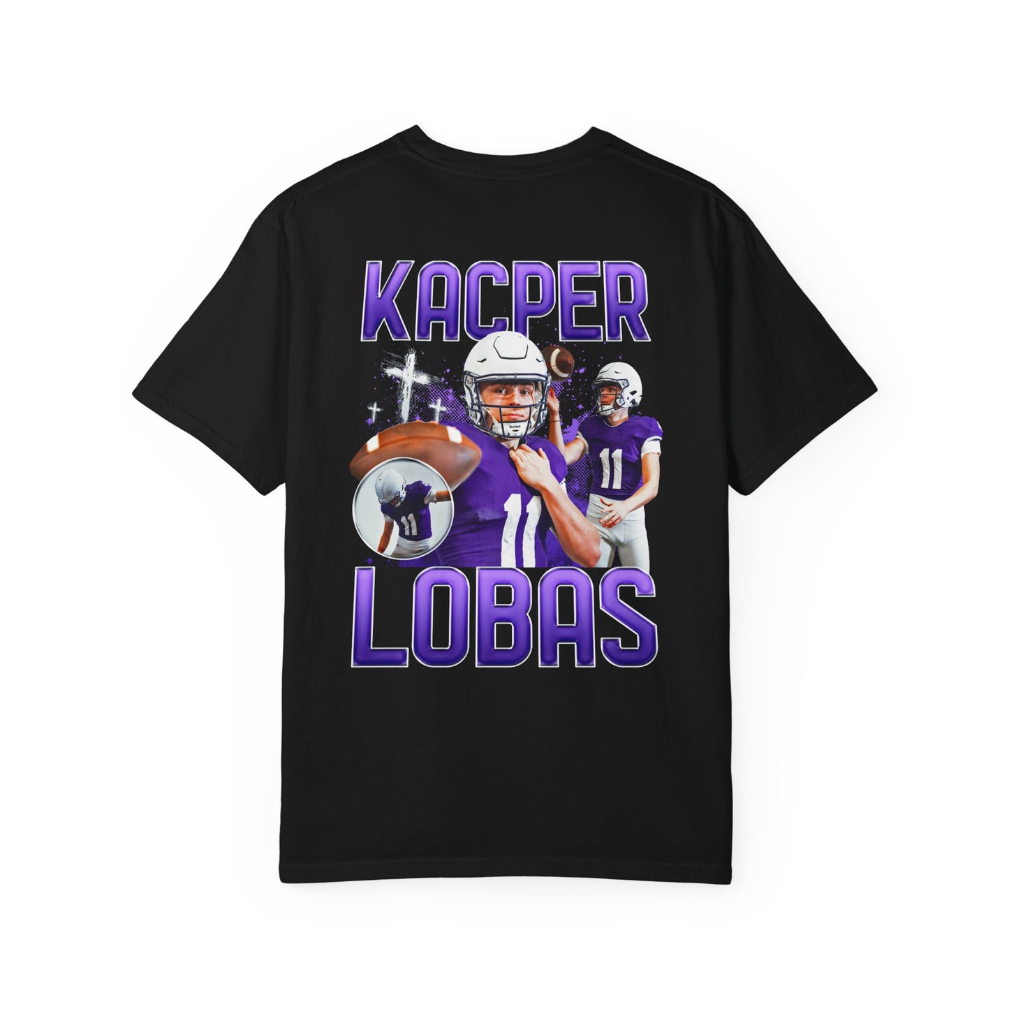 Kacper Lobas Logo Front & Back Premium Tee