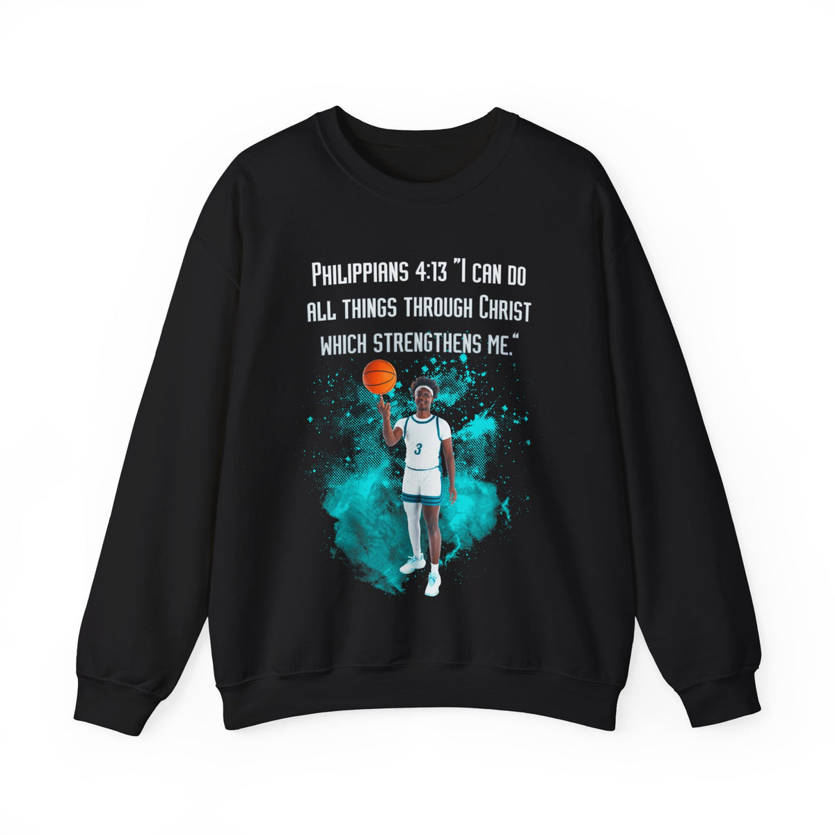 Asia Patin Athlete Quote Crewneck Sweatshirt