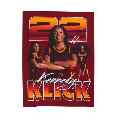 Kennedy Klick 60"-80" Plush Blanket
