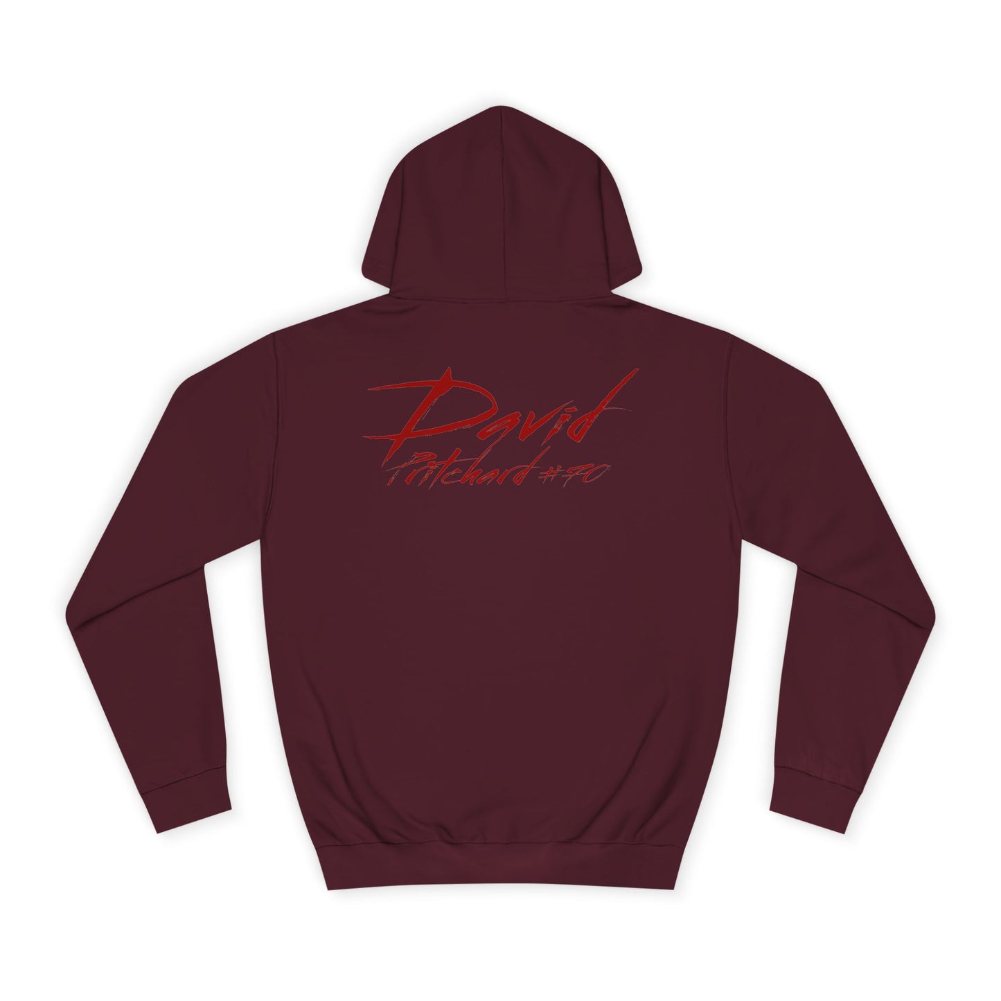 David Pritchard Cursive Name & Number Premium Hoodie