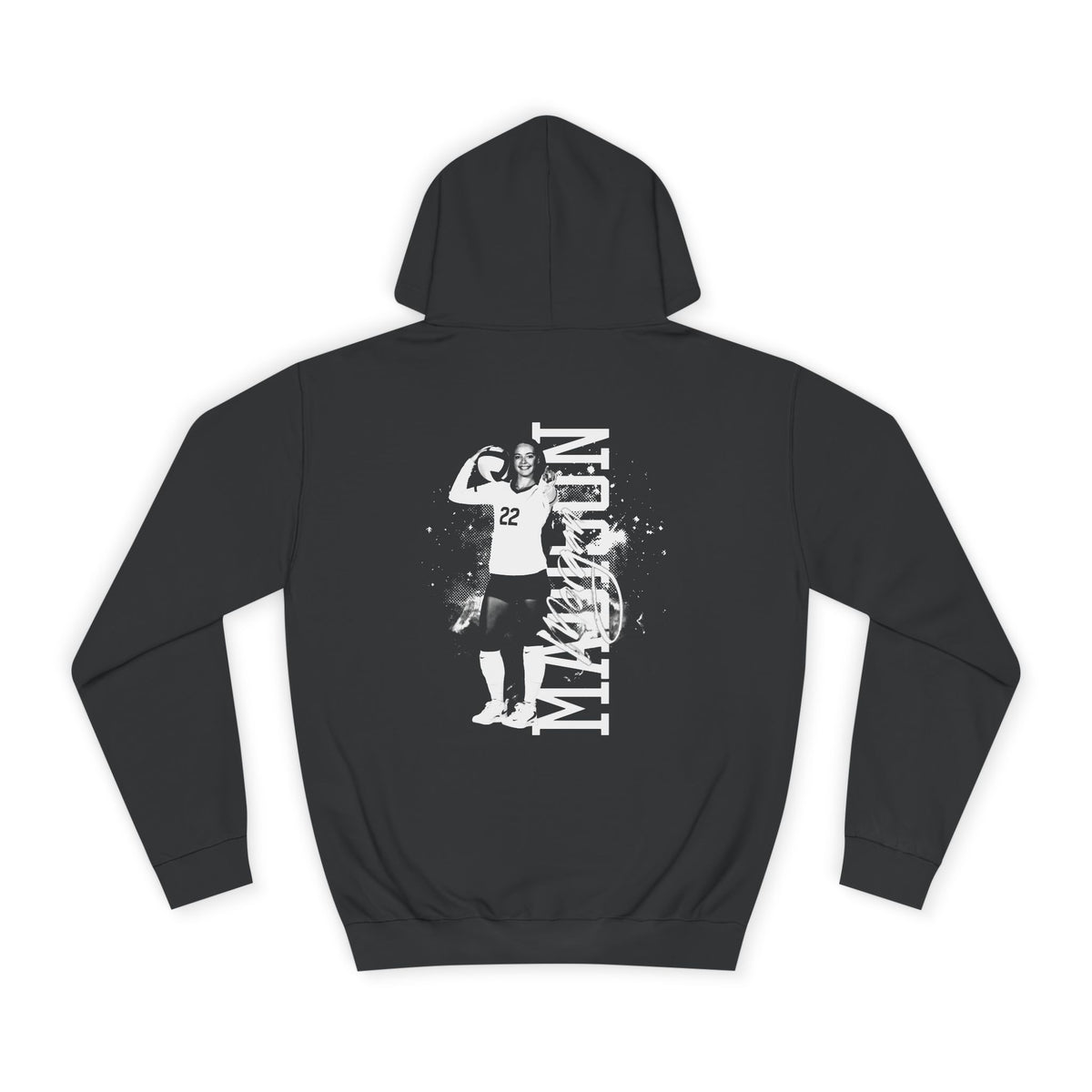 Morgan Madison Vintage Blackout Premium Hoodie
