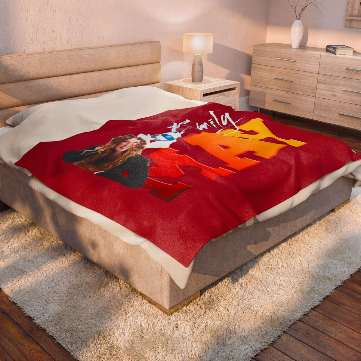 Emily May 60"-80" Plush Blanket