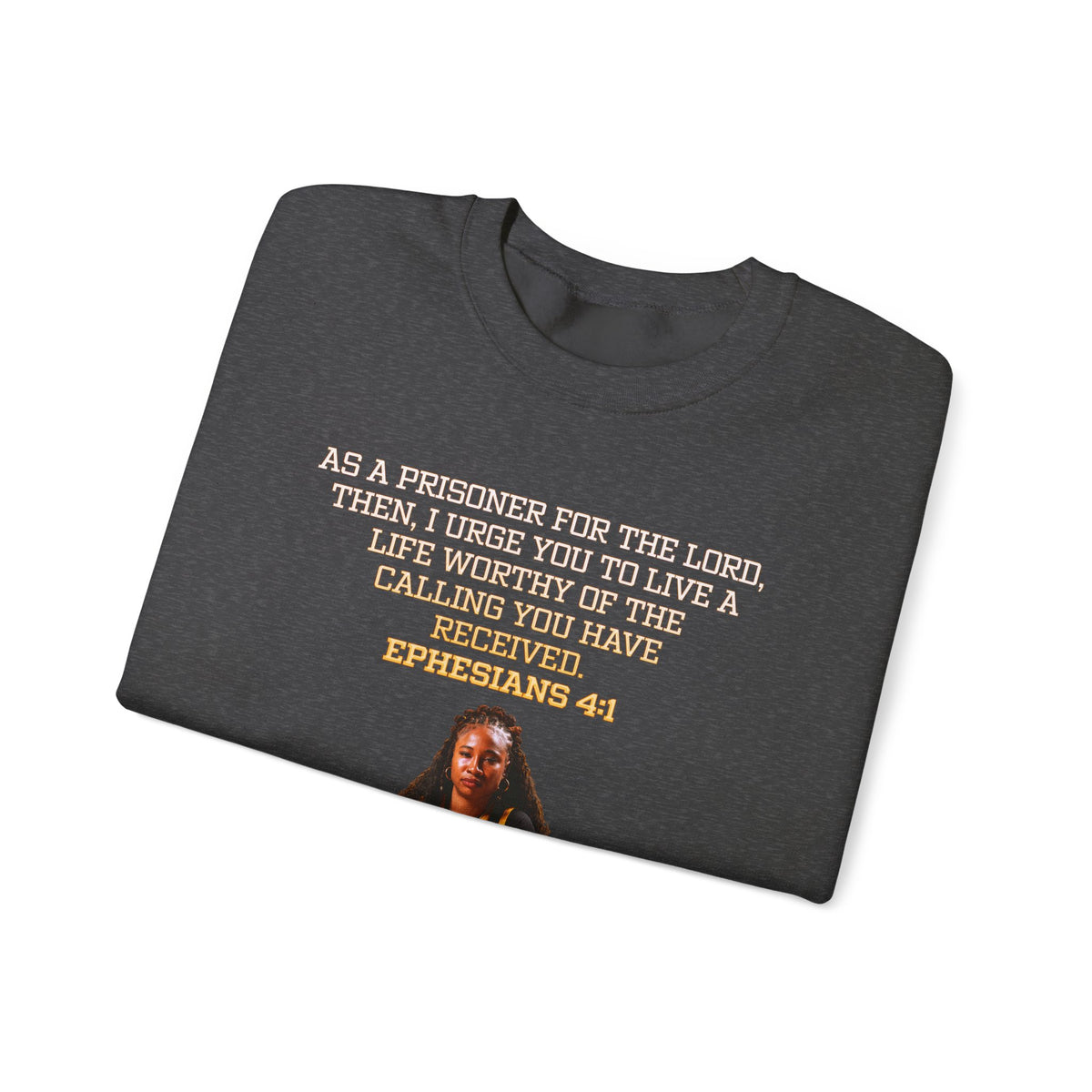 Daisia Mitchell Athlete Quote Crewneck Sweatshirt