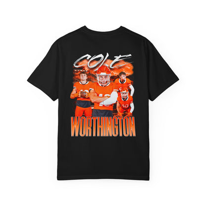 Cole Worthington Logo Front & Back Premium Tee