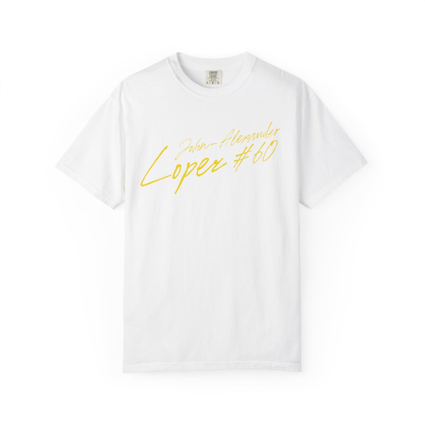 John-Alexander Lopez Cursive Name & Number Premium Tee