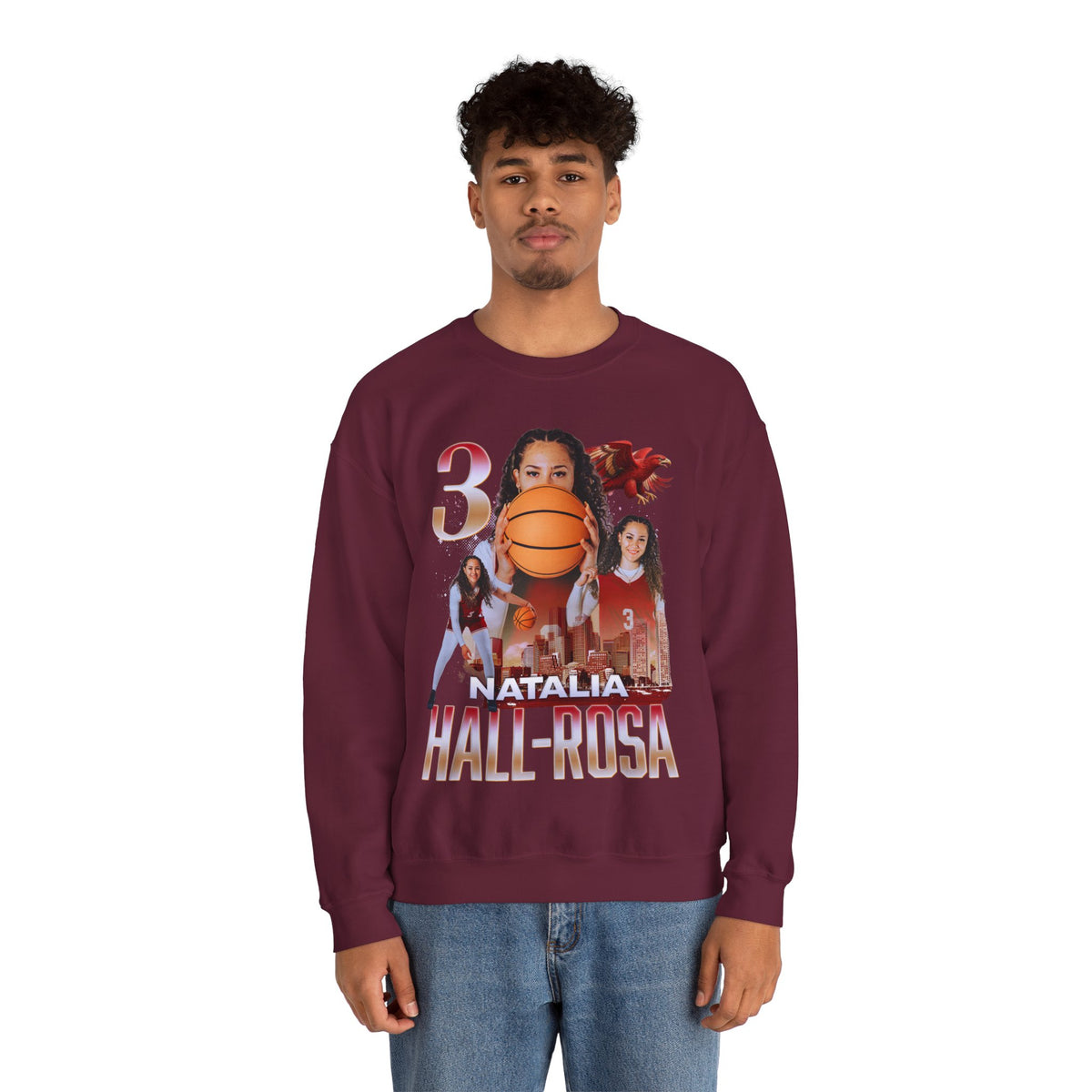 Natalia Hall-Rosa Crewneck Sweatshirt