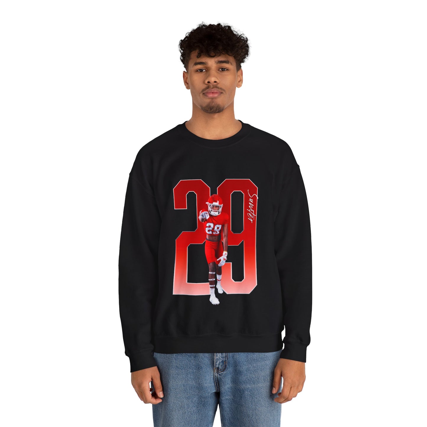 Malakai Sumter Player Icon Number Crewneck Sweatshirt