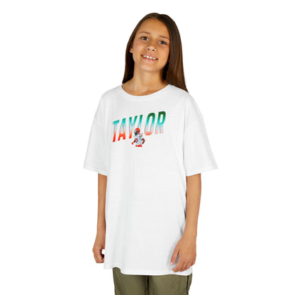 Kj Taylor Cursive Combo Kids Tee