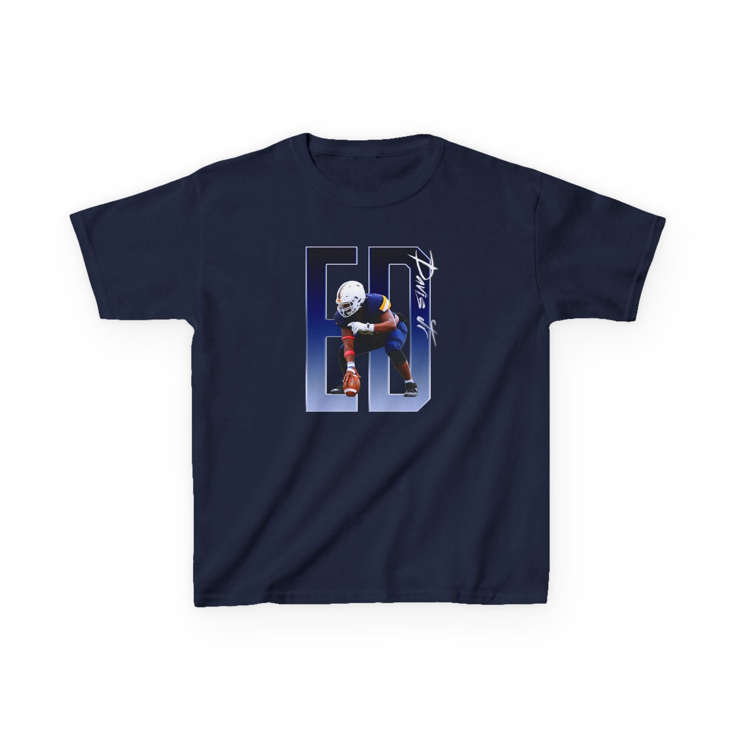 Erick Davis Jr. Player Icon Initials Kids Tee