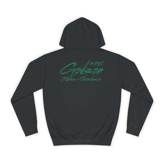 Godson Rufus-Okomhanru Cursive Name & Number Premium Hoodie