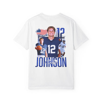 Caden Johnson Logo Front & Back Premium Tee