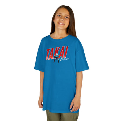 Takai Wallace Cursive Combo Kids Tee