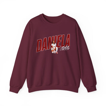 Daniela Portillo Cursive Combo Colored Crewneck Sweatshirt